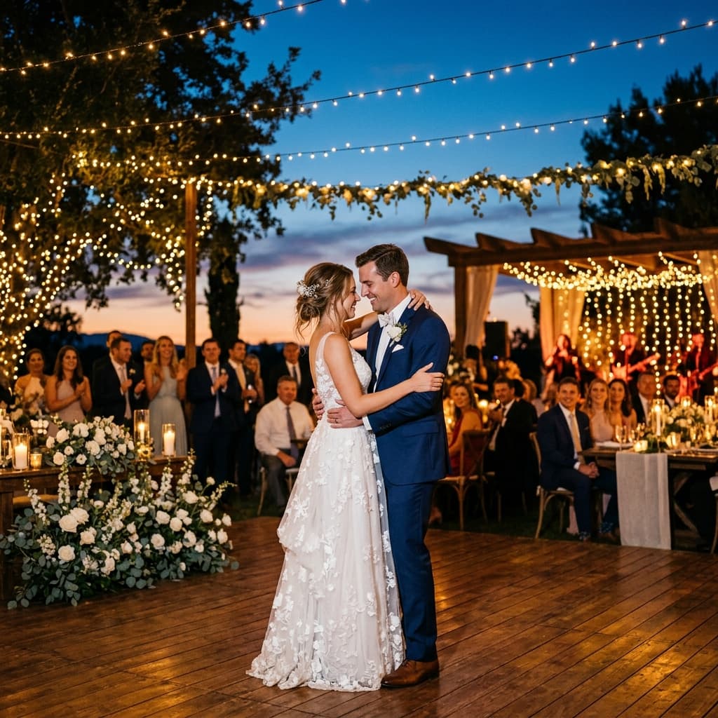 Couples performing their wedding first dance